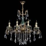 Люстра бронзовая Алфея Малахит №8 журавлик в Магнитогорске