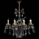 Люстра бронзовая Алфея Малахит №8 звездочка в Магнитогорске Люстра бронзовая Алфея Малахит №8 звездочка в Магнитогорске