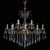 Люстра бронзовая Алфея Малахит №12 баден в Магнитогорске Люстра бронзовая Алфея Малахит №12 баден в Магнитогорске