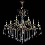 Люстра бронзовая Алфея Малахит №12 баден в Магнитогорске Люстра бронзовая Алфея Малахит №12 баден в Магнитогорске