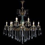 Люстра бронзовая Алфея Малахит №12 журавлик в Магнитогорске Люстра бронзовая Алфея Малахит №12 журавлик в Магнитогорске