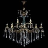 Люстра бронзовая Алфея Малахит №12 звездочка в Магнитогорске Люстра бронзовая Алфея Малахит №12 звездочка в Магнитогорске