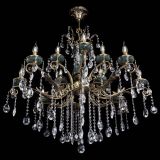 Люстра бронзовая Алфея Малахит №12 звездочка в Магнитогорске Люстра бронзовая Алфея Малахит №12 звездочка в Магнитогорске