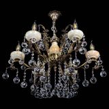 Люстра бронзовая Алфея Оникс №6/2 шар в Магнитогорске