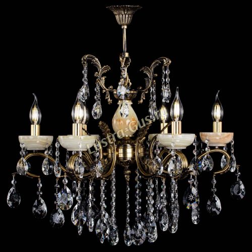 Люстра бронзовая Алфея Оникс №6/2 звездочка в Магнитогорске Люстра бронзовая Алфея Оникс №6/2 звездочка в Магнитогорске