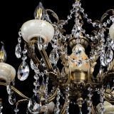 Люстра бронзовая Алфея Оникс №6 шар в Магнитогорске Люстра бронзовая Алфея Оникс №6 шар в Магнитогорске