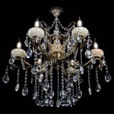 Люстра бронзовая Алфея Оникс №6 звездочка в Магнитогорске Люстра бронзовая Алфея Оникс №6 звездочка в Магнитогорске