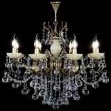 Люстра бронзовая Алфея Оникс №8 шары в Магнитогорске