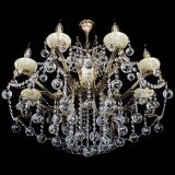 Люстра бронзовая Алфея Оникс №8 шары в Магнитогорске