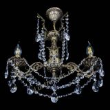 Бронзовая люстра Ариадна №2 Лучик в Магнитогорске