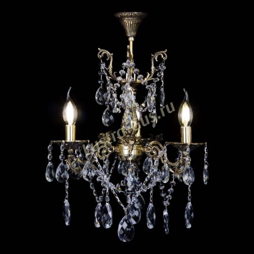 Люстра бронзовая Ариадна №3 Баден в Магнитогорске Гусь Хрустальный