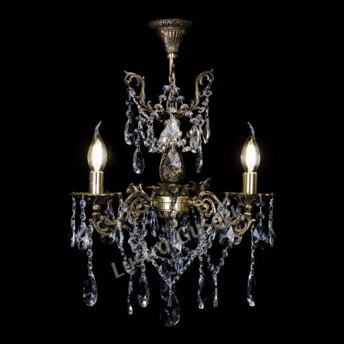 Бронзовая люстра Ариадна №3 Лучик в Магнитогорске Гусь Хрустальный