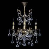 Бронзовая люстра Ариадна №3 Шар в Магнитогорске