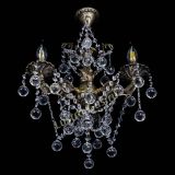 Бронзовая люстра Ариадна №3 Шар в Магнитогорске