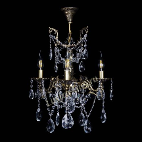 Люстра бронзовая Ариадна №3 Журавлик в Магнитогорске Гусь Хрустальный