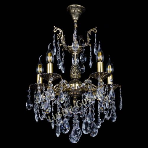 Бронзовая люстра Ариадна №5 Журавлик в Магнитогорске Гусь Хрустальный