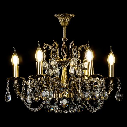 Люстра бронзовая Артемида №2 в Магнитогорске Гусь Хрустальный