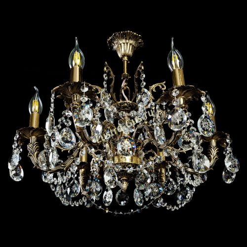 Люстра бронзовая Артемида №2 в Магнитогорске Гусь Хрустальный