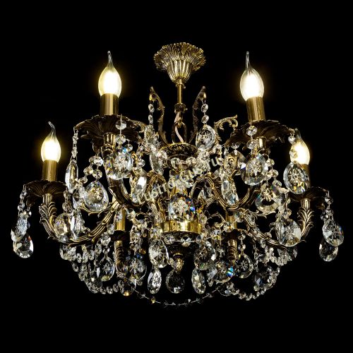 Люстра бронзовая Артемида №2 в Магнитогорске Гусь Хрустальный