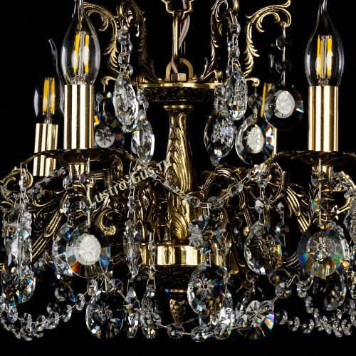 Люстра бронзовая Артемида №2 в Магнитогорске Гусь Хрустальный