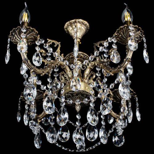 Люстра бронзовая Артемида №4 журавлик в Магнитогорске Гусь Хрустальный