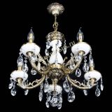 Люстра бронзовая Атланта из мрамора №5/1 Журавлик в Магнитогорске Люстра бронзовая Атланта из мрамора №5/1 Журавлик в Магнитогорске