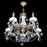 Люстра бронзовая Атланта из мрамора №5/3 Шар в Магнитогорске