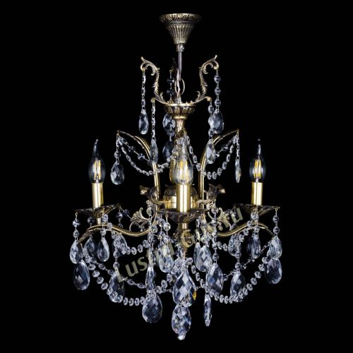 Бронзовая люстра Гелла №3 баден в Магнитогорске Гусь Хрустальный