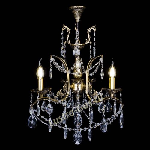 Бронзовая люстра Гелла №3 баден в Магнитогорске Гусь Хрустальный