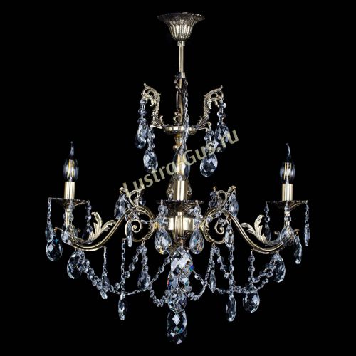 Люстра бронзовая Кассандра №3 баден в Магнитогорске Гусь Хрустальный