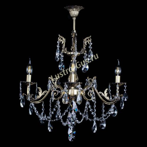 Люстра бронзовая Кассандра №3 лучик в Магнитогорске Гусь Хрустальный