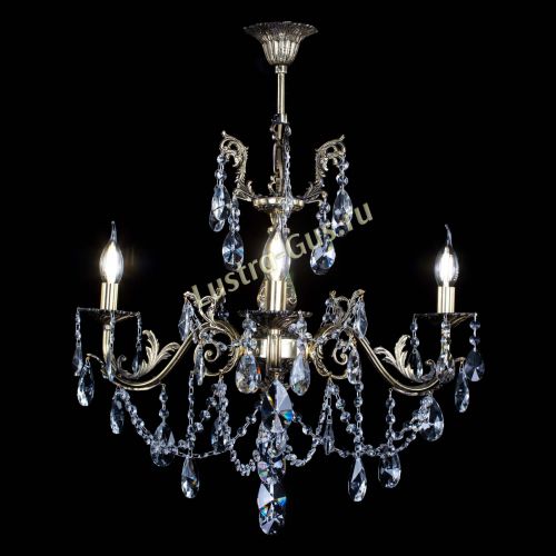 Люстра бронзовая Кассандра №3 лучик в Магнитогорске Гусь Хрустальный