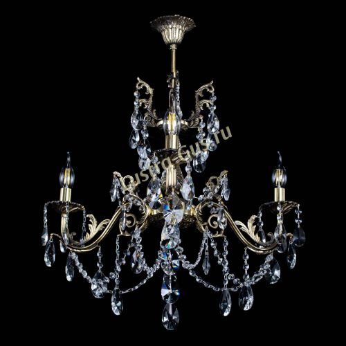 Люстра бронзовая Кассандра №3 лучик в Магнитогорске Гусь Хрустальный