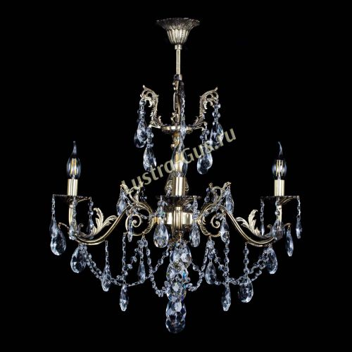 Люстра бронзовая Кассандра №3 журавлик в Магнитогорске Гусь Хрустальный