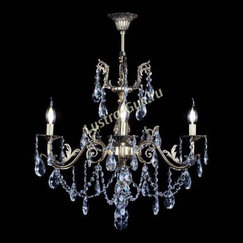 Люстра бронзовая Кассандра №3 журавлик в Магнитогорске Гусь Хрустальный