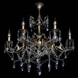  Бронзовая люстра Кассандра №6/2 лучик в Магнитогорске