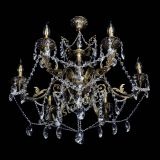  Бронзовая люстра Кассандра №6/2 лучик в Магнитогорске