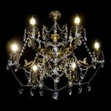  Бронзовая люстра Кассандра №6/2 лучик в Магнитогорске