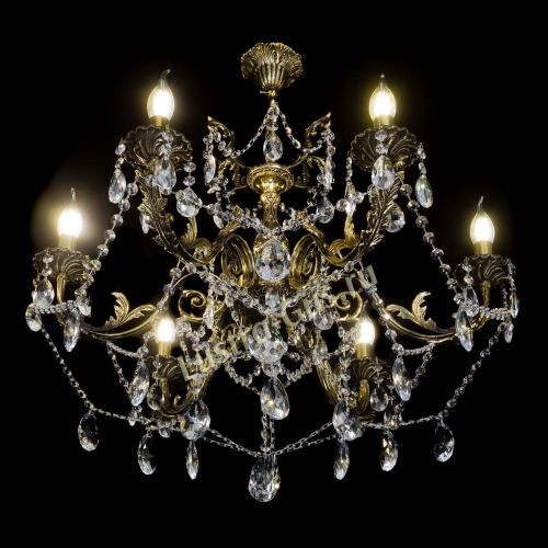 Люстра Кассандра №6/2 журавлик в Магнитогорске Гусь Хрустальный