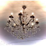 Бронзовая люстра Мелания №8/2 шар в Магнитогорске