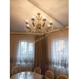 Бронзовая люстра Кассандра №8 шар в Магнитогорске