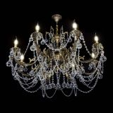 Бронзовая люстра Кассандра №8 шар в Магнитогорске