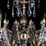 Бронзовая люстра Кассандра №8 журавлик в Магнитогорске