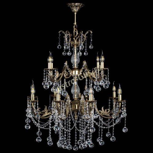 Люстра бронзовая Кассандра Алфея №12 шар в Магнитогорске Люстра бронзовая Кассандра Алфея №12 шар в Магнитогорске