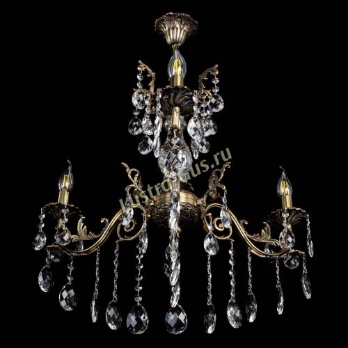 Люстра бронзовая Кассандра Алфея №3/2 баден в Магнитогорске Гусь Хрустальный