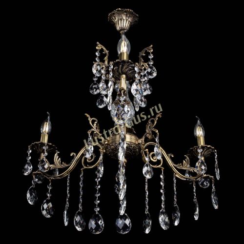 Люстра бронзовая Кассандра Алфея №3/2 баден в Магнитогорске Гусь Хрустальный