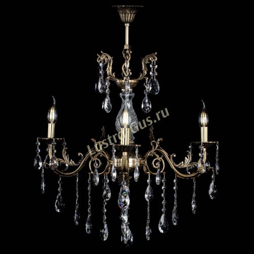 Люстра бронзовая Кассандра Алфея №3/2 журавлик в Магнитогорске Гусь Хрустальный