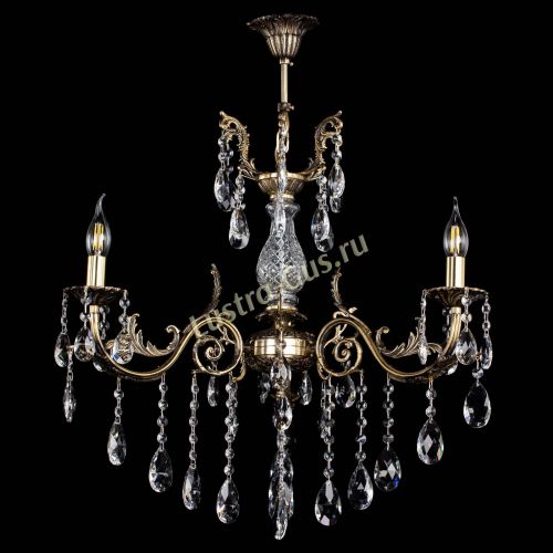 Люстра бронзовая Кассандра Алфея №3/2 журавлик в Магнитогорске Гусь Хрустальный