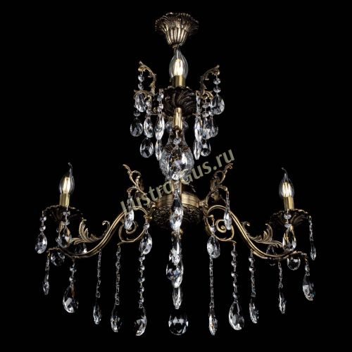 Люстра бронзовая Кассандра Алфея №3/2 журавлик в Магнитогорске Гусь Хрустальный