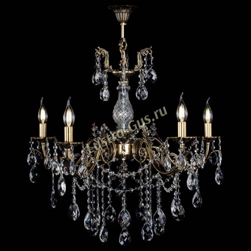 Люстра бронзовая Кассандра Алфея №5/1 баден в Магнитогорске Гусь Хрустальный